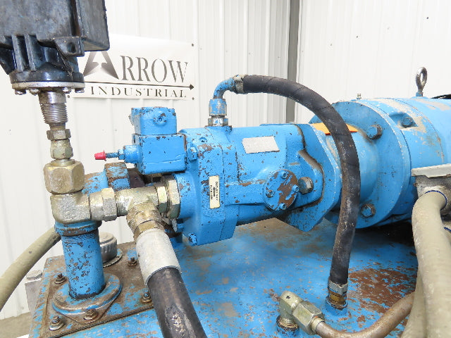 Vickers Hydraulic Power Unit 30 Gallon Tank 15GPM 3000PSI 10Hp 230/460V 3Ph