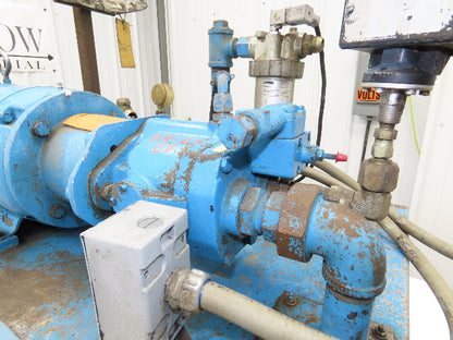 Vickers Hydraulic Power Unit 30 Gallon Tank 15GPM 3000PSI 10Hp 230/460V 3Ph
