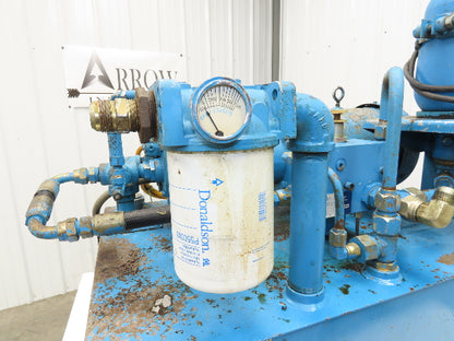Vickers Hydraulic Power Unit 30 Gallon Tank 15 GPM 3000PSI 7-1/2Hp 230/460V 3Ph