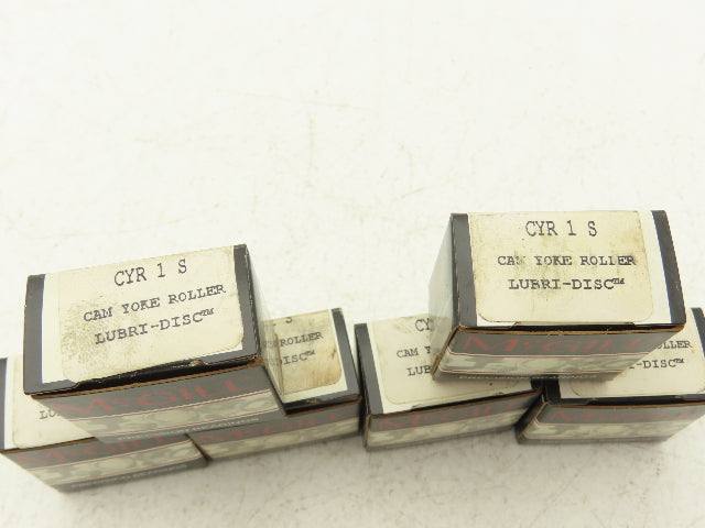 McGill CYR 1 S Cam Follower Roller 1" OD x 5/16" ID x .6250" Width Lot of 7