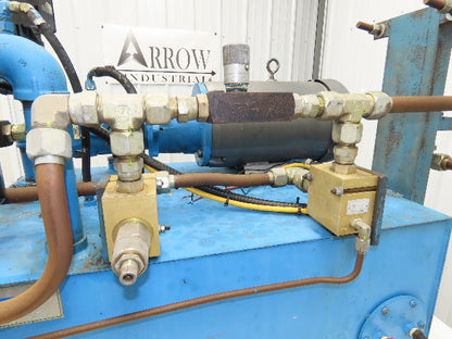 Vickers Hydraulic Power Unit 30 Gallon Tank 15GPM 3000PSI 10Hp 230/460V 3Ph