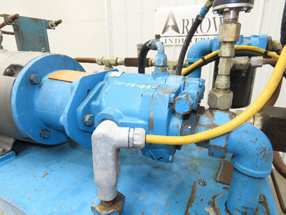 Vickers Hydraulic Power Unit 30 Gallon Tank 15GPM 3000PSI 10Hp 230/460V 3Ph