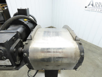 Storch 10"W Magnetic Chip Conveyor 48" Discharge 90° Incline 230/460V 11' 4"OAL
