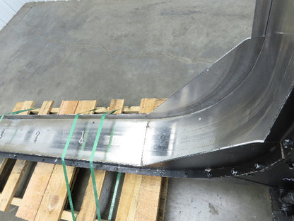 Storch 10"W Magnetic Chip Conveyor 48" Discharge 90° Incline 230/460V 11' 4"OAL