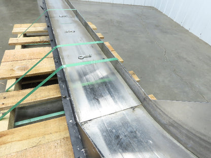 Storch 10"W Magnetic Chip Conveyor 48" Discharge 90° Incline 230/460V 11' 4"OAL