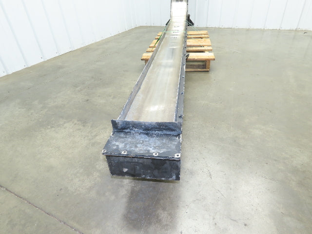 Storch 10"W Magnetic Chip Conveyor 48" Discharge 90° Incline 230/460V 11' 4"OAL