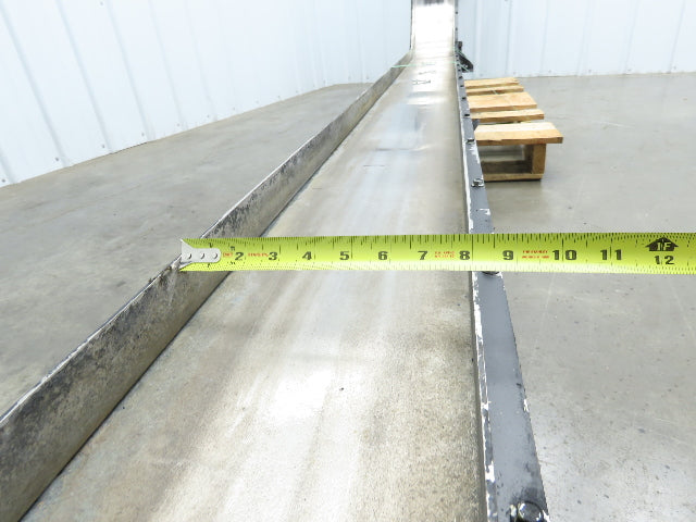 Storch 10"W Magnetic Chip Conveyor 48" Discharge 90° Incline 230/460V 11' 4"OAL