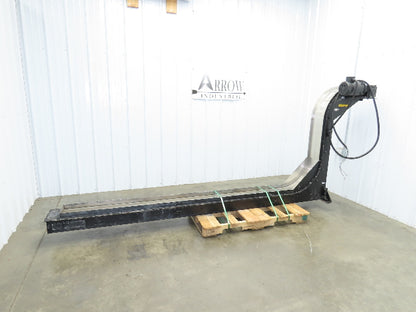 Storch 10"W Magnetic Chip Conveyor 48" Discharge 90° Incline 230/460V 11' 4"OAL
