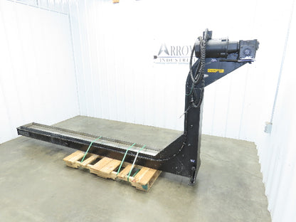 Storch 10"W Magnetic Chip Conveyor 48" Discharge 90° Incline 230/460V 11' 4"OAL