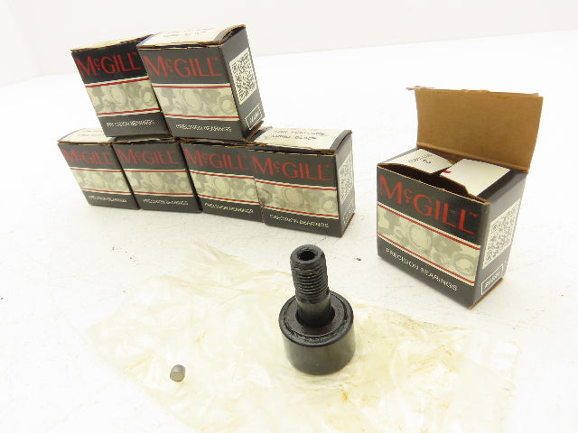 McGill CF 1 SB Cam Follower Roller 1" OD x .6250" Width 7/16"-20 Stud Lot of 7