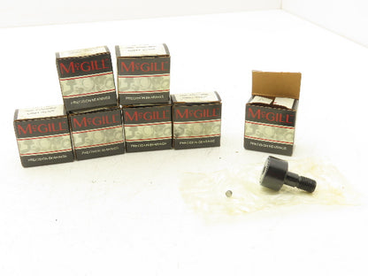 McGill CF 1 SB Cam Follower Roller 1" OD x .6250" Width 7/16"-20 Stud Lot of 7