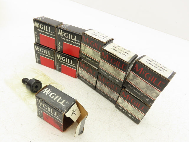 McGill CFH 7/8 SB Cam Follower Heavy Stud .875" Roller Dia x .5" Width Lot of 11