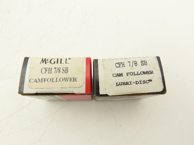 McGill CFH 7/8 SB Cam Follower Heavy Stud .875" Roller Dia x .5" Width Lot of 11