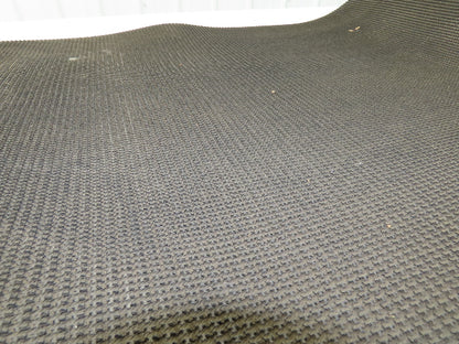 24"W x 40' Rough Grip Top Rubber Conveyor Belt 2-Ply Black 1/4"Thick 40' Length