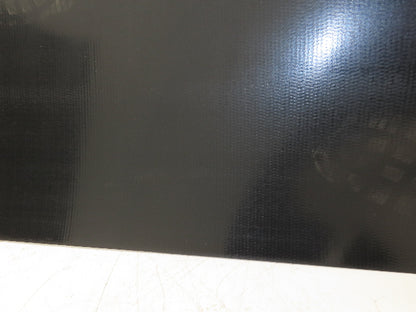 24"W x 55' Smooth Top PVC Rubber Conveyor Belt Black 5/32" Thick 55' Length