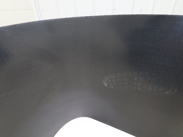 24"W x 55' Smooth Top PVC Rubber Conveyor Belt Black 5/32" Thick 55' Length