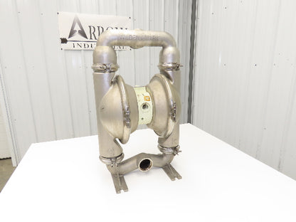 Wilden 08-15984 Pneumatic Diaphragm Air Pump 2" Stainless 125psi 166gpm