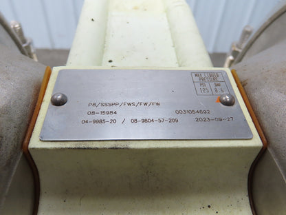 Wilden 08-15984 Pneumatic Diaphragm Air Pump 2" Stainless 125psi 166gpm