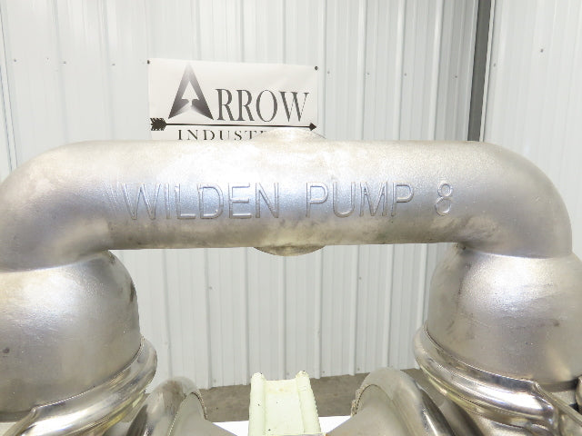 Wilden 08-15984 Pneumatic Diaphragm Air Pump 2" Stainless 125psi 166gpm