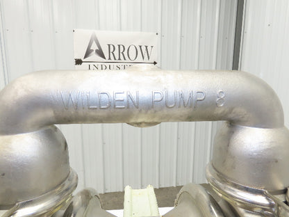 Wilden 08-15984 Pneumatic Diaphragm Air Pump 2" Stainless 125psi 166gpm