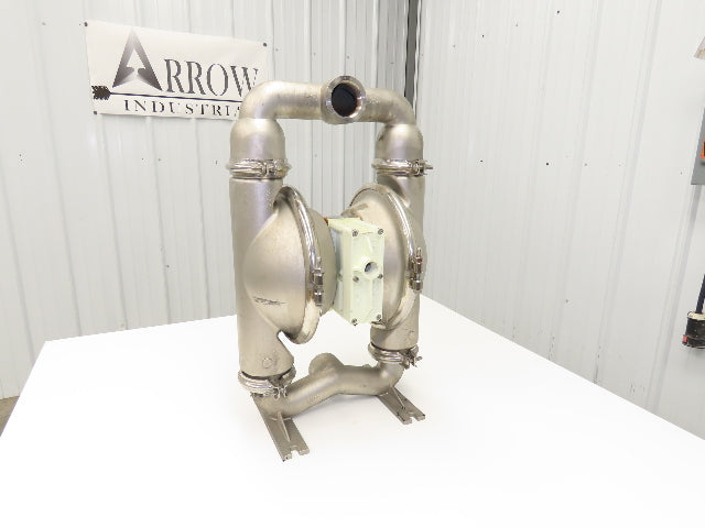 Wilden 08-15984 Pneumatic Diaphragm Air Pump 2" Stainless 125psi 166gpm