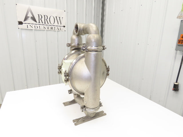 Wilden 08-15984 Pneumatic Diaphragm Air Pump 2" Stainless 125psi 166gpm