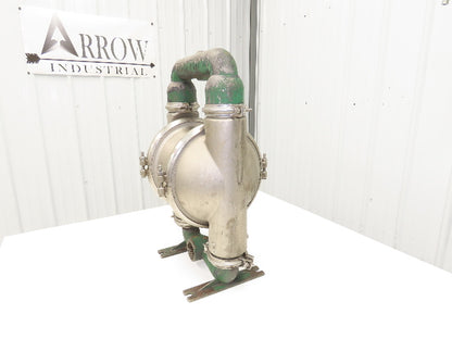 Wilden 08-15984 Pneumatic Diaphragm Air Pump 2" Stainless 125psi 166gpm