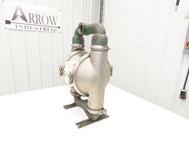 Wilden 08-15984 Pneumatic Diaphragm Air Pump 2" Stainless 125psi 166gpm