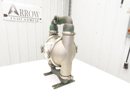 Wilden 08-15984 Pneumatic Diaphragm Air Pump 2" Stainless 125psi 166gpm