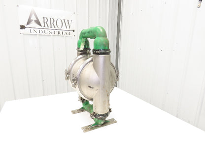 Wilden 08-15984 Pneumatic Diaphragm Air Pump 2" Stainless 125psi 166gpm