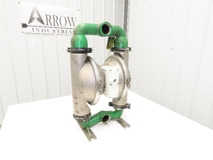 Wilden 08-15984 Pneumatic Diaphragm Air Pump 2" Stainless 125psi 166gpm