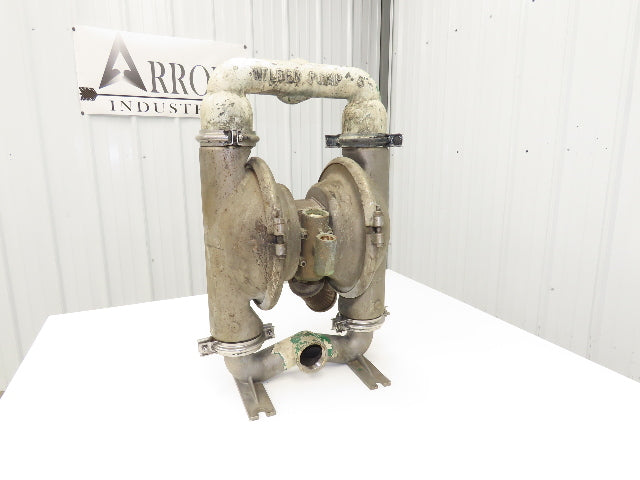 Wilden M8 Pneumatic Diaphragm Air Pump 2" Stainless 125psi 160gpm