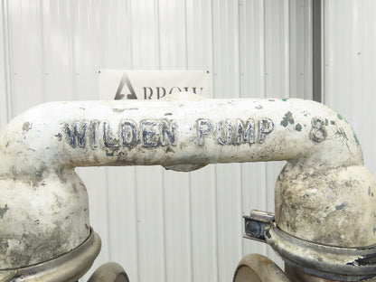 Wilden M8 Pneumatic Diaphragm Air Pump 2" Stainless 125psi 160gpm