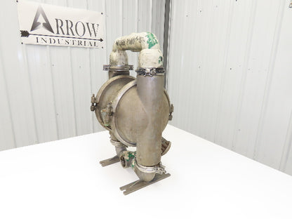 Wilden M8 Pneumatic Diaphragm Air Pump 2" Stainless 125psi 160gpm