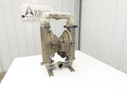 Wilden M8 Pneumatic Diaphragm Air Pump 2" Stainless 125psi 160gpm