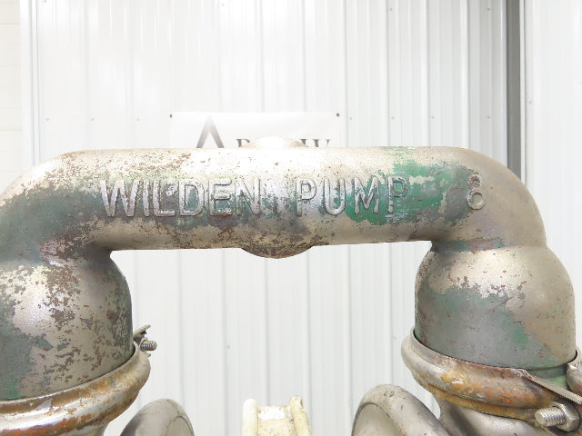 Wilden 08-15984 Pneumatic Diaphragm Air Pump 2" Stainless 125psi 166gpm