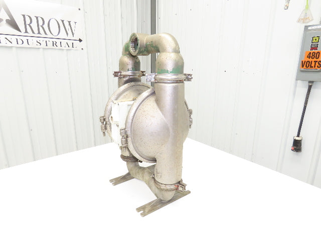 Wilden 08-15984 Pneumatic Diaphragm Air Pump 2" Stainless 125psi 166gpm