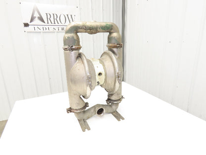 Wilden 08-15984 Pneumatic Diaphragm Air Pump 2" Stainless 125psi 166gpm