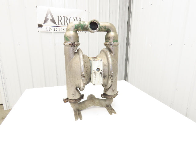 Wilden 08-15984 Pneumatic Diaphragm Air Pump 2" Stainless 125psi 166gpm