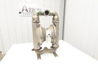 Wilden 08-15984 Pneumatic Diaphragm Air Pump 2" Stainless 125psi 166gpm