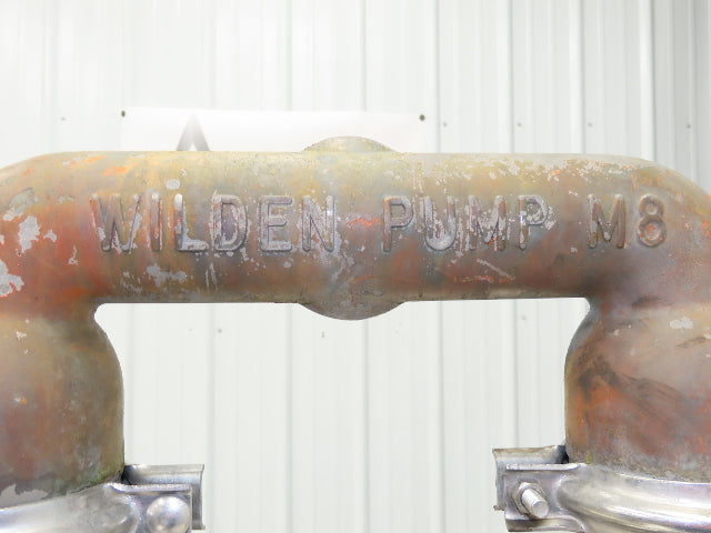 Wilden 08-15984 Pneumatic Diaphragm Air Pump 2" Stainless 125psi 166gpm READ