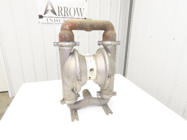 Wilden 08-15984 Pneumatic Diaphragm Air Pump 2" Stainless 125psi 166gpm READ
