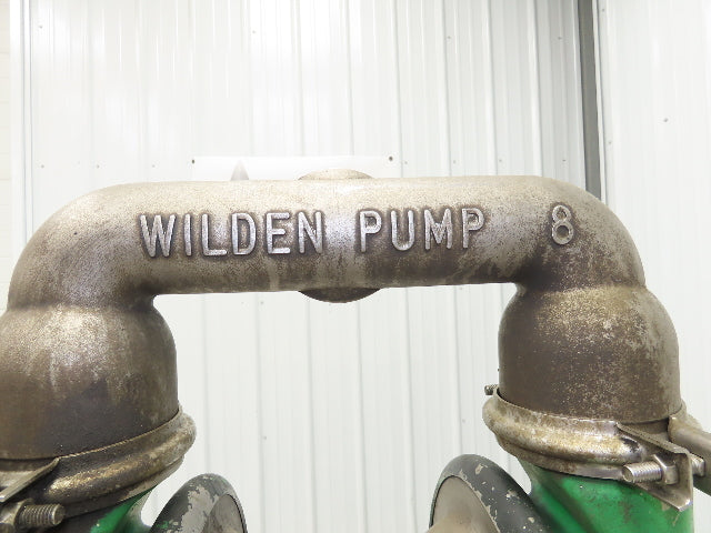 Wilden M8 Pneumatic Diaphragm Air Pump 2" Stainless 125psi 160gpm
