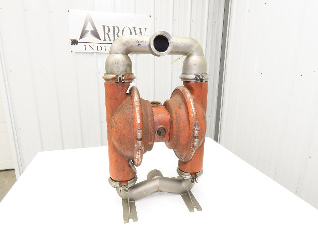 Wilden M8 Pneumatic Diaphragm Air Pump 2" Stainless 125psi 160gpm
