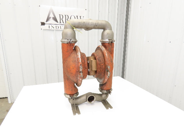 Wilden M8 Pneumatic Diaphragm Air Pump 2" Stainless 125psi 160gpm