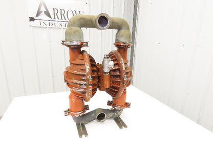 Wilden M8 Pneumatic Diaphragm Air Pump 2" Stainless 125psi 160gpm