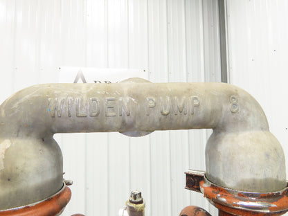 Wilden M8 Pneumatic Diaphragm Air Pump 2" Stainless 125psi 160gpm