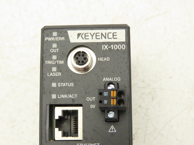 Keyence IX-1000 Laser Sensor Amplifier Main Unit 24VDC 1.9A
