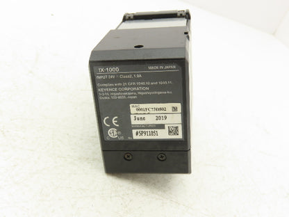 Keyence IX-1000 Laser Sensor Amplifier Main Unit 24VDC 1.9A