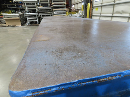 1/4" Top Steel Fabrication Welding Layout Table Work Bench 11' 4"L 30"D 25"H